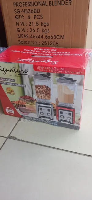 Signature 5 Litres Heavy Duty Commercial Blender - Busy Activities
