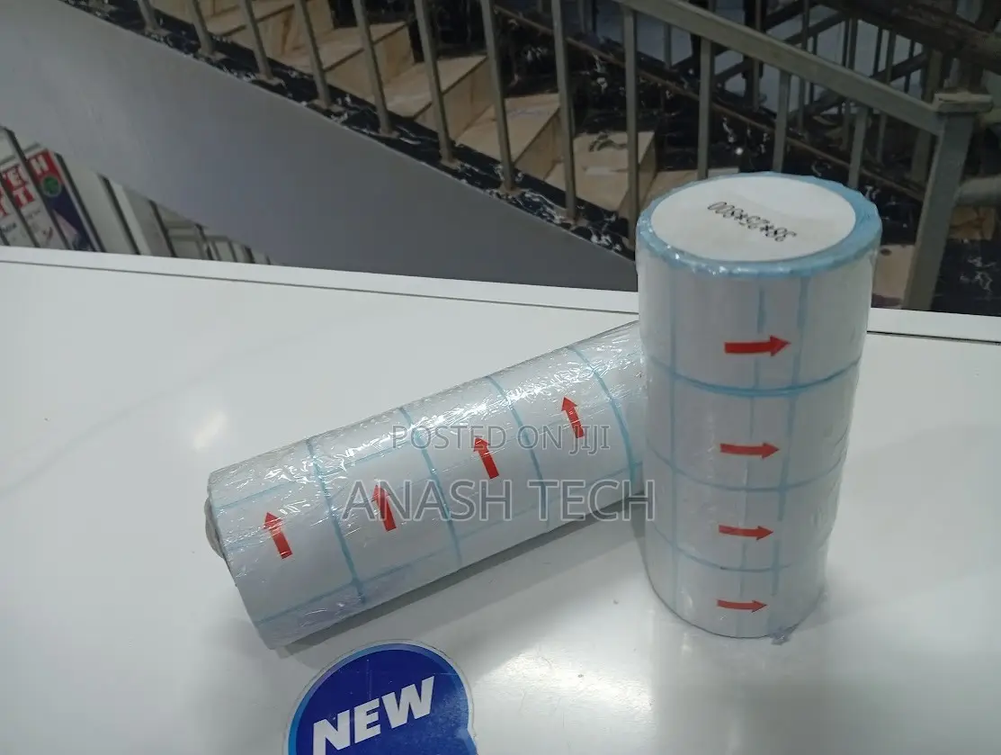 Barcode Stickers 38mm by 25mm 800 Pieces Thermal Label Roll