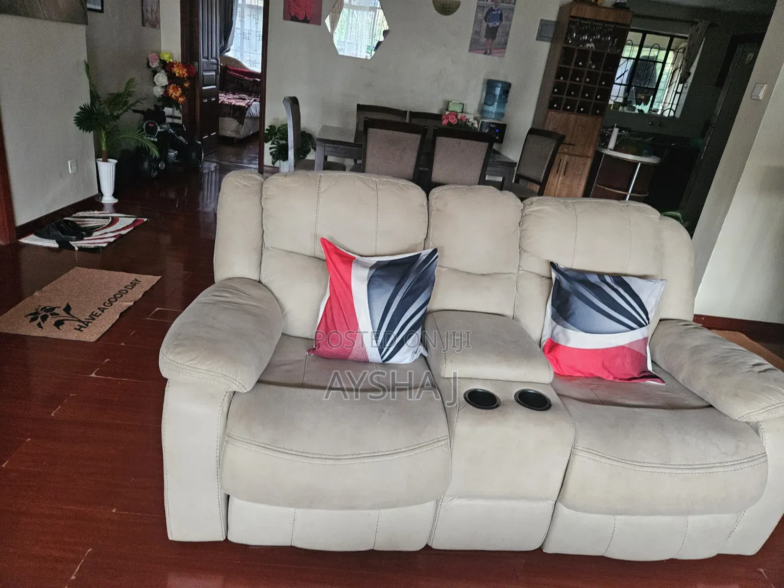 Seats and TV Stand
