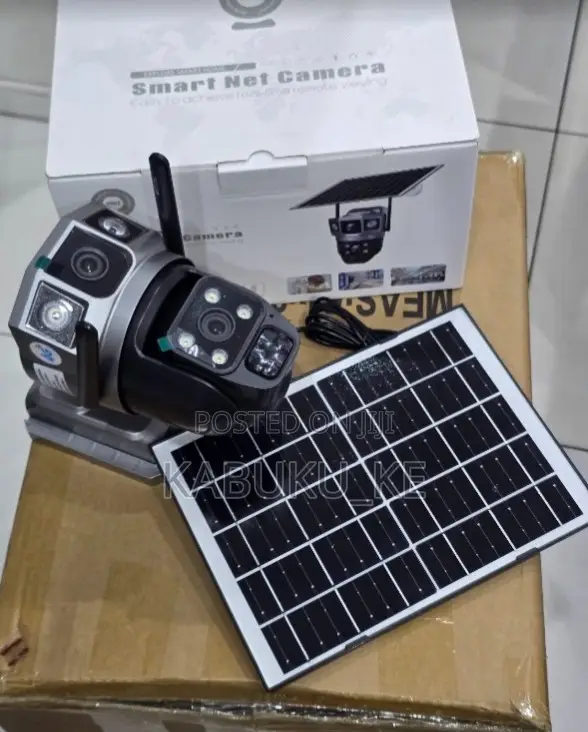 V380 4g Dual Lens Solar Camera