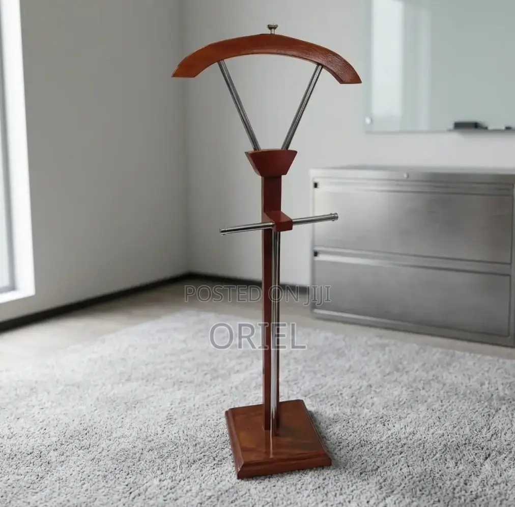 Wooden Office Coat Hanger : Mahogany Coat Hanger