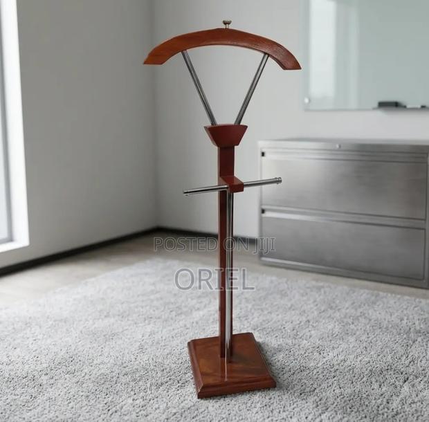 Wooden Office Coat Hanger : Mahogany Coat Hanger