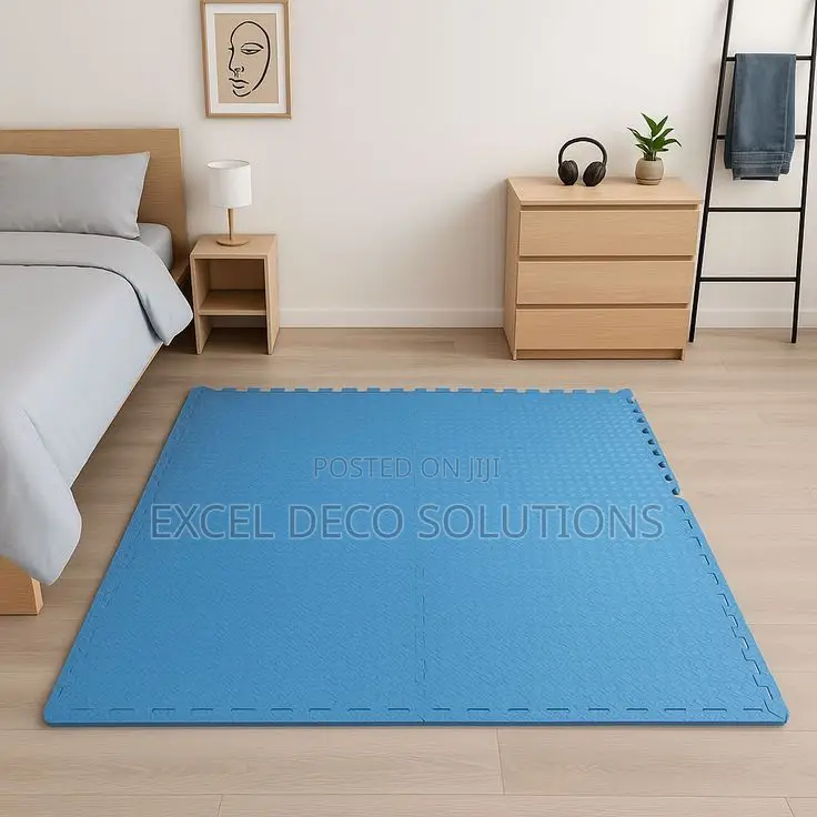 Heavy Duty EVA Gym Mats 600x600mm for Home Workout & Commercial Gyms