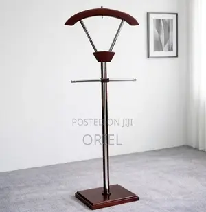 Wooden Office Coat Hanger : Mahogany Coat Hanger