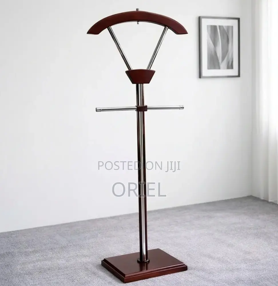 Wooden Office Coat Hanger : Mahogany Coat Hanger