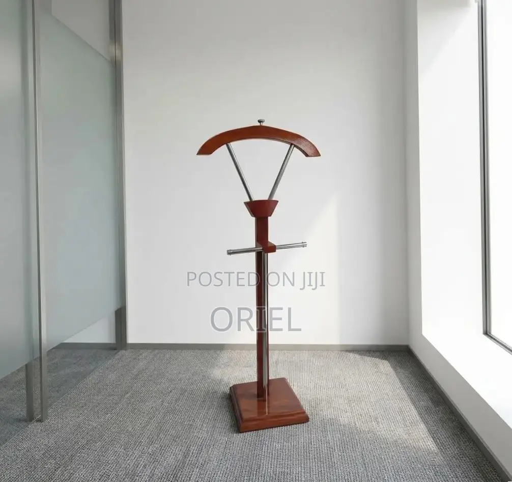 Wooden Office Coat Hanger : Mahogany Coat Hanger