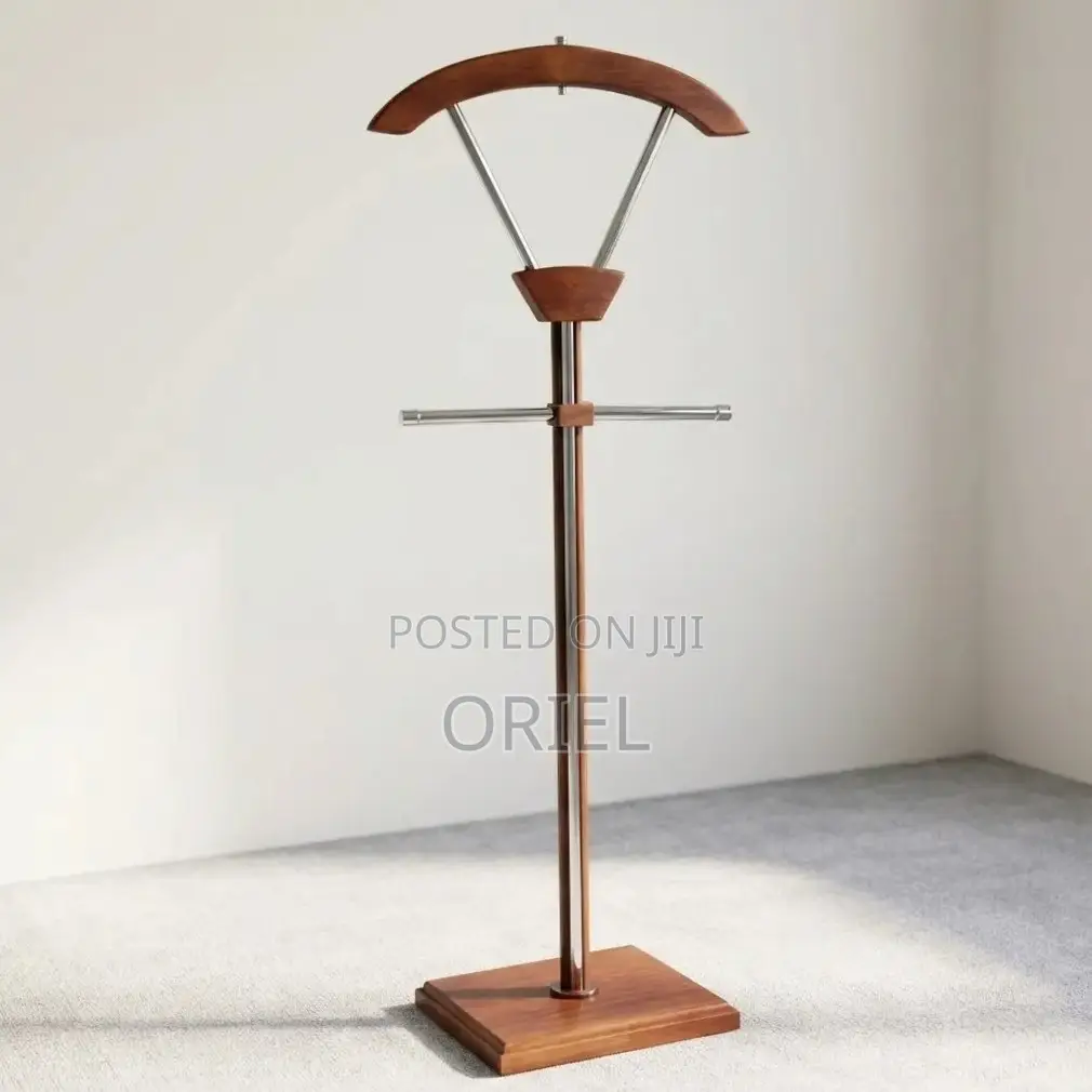 Wooden Office Coat Hanger : Mahogany Coat Hanger