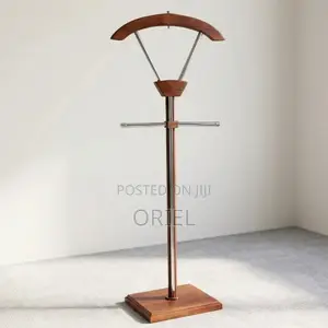 Wooden Office Coat Hanger : Mahogany Coat Hanger