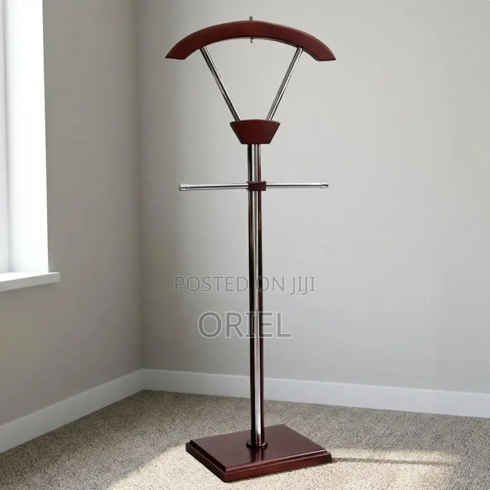 Wooden Office Coat Hanger : Mahogany Coat Hanger