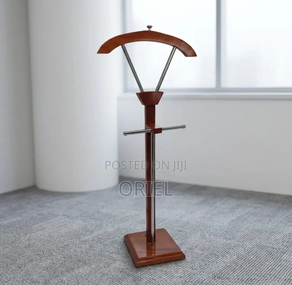 Wooden Office Coat Hanger : Mahogany Coat Hanger