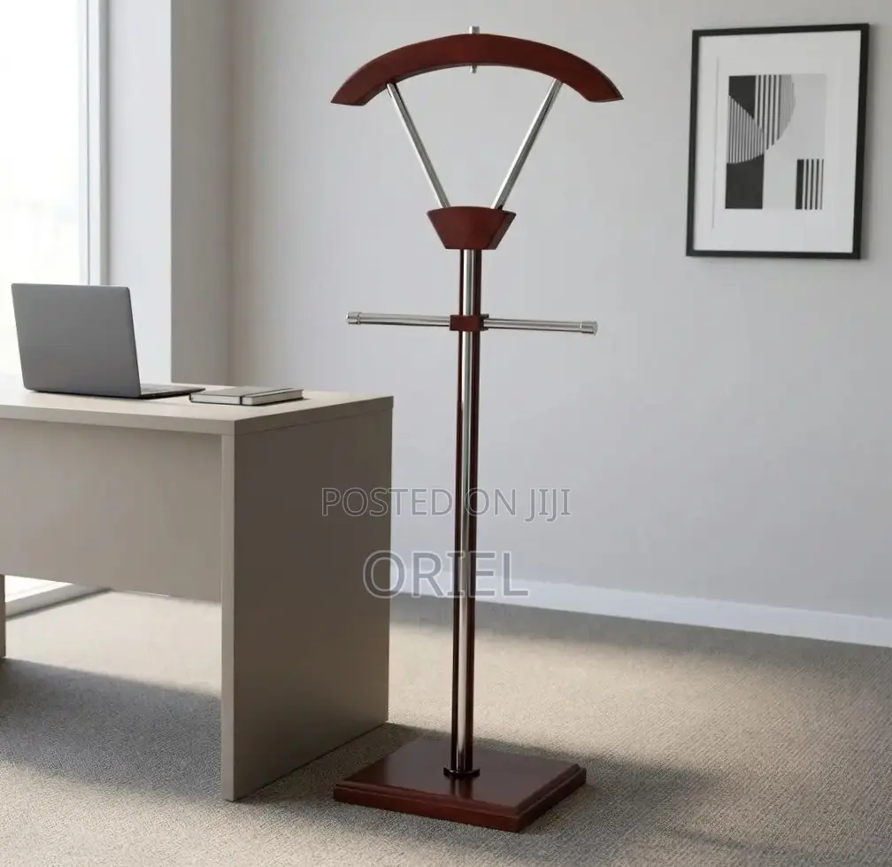 Wooden Office Coat Hanger : Mahogany Coat Hanger