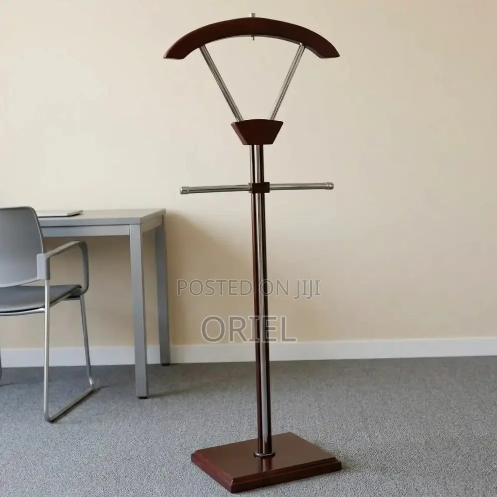 Wooden Office Coat Hanger : Mahogany Coat Hanger