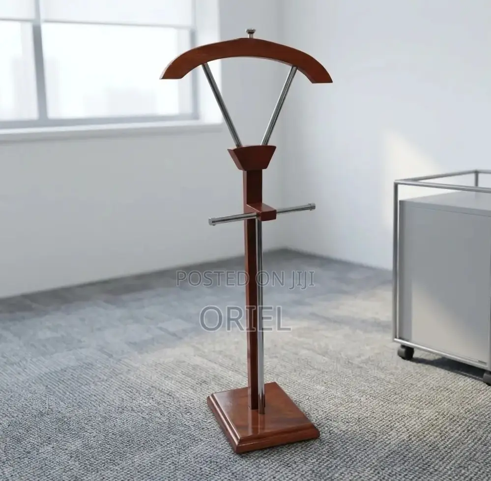Wooden Office Coat Hanger : Mahogany Coat Hanger