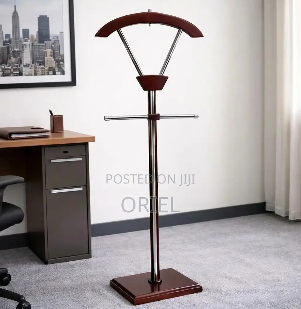 Wooden Office Coat Hanger : Mahogany Coat Hanger