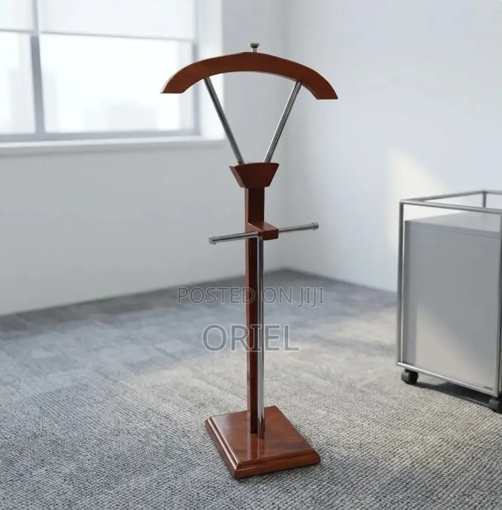 Wooden Office Coat Hanger : Mahogany Coat Hanger