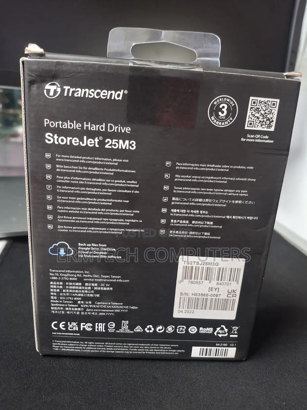 2TB External Trancend HDD - thumbnail 4