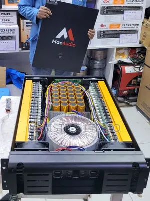 Mac Audio MA24000 Professional Power Amplifier Class H Powerful Amp