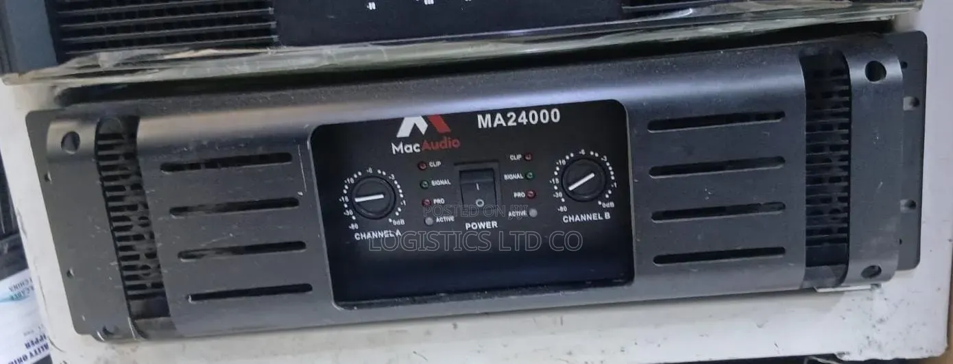 Mac Audio MA24000 Professional Power Amplifier Class H Powerful Amp