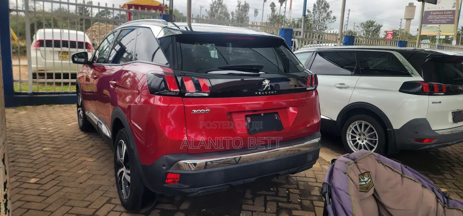 Peugeot 3008 2019 Red