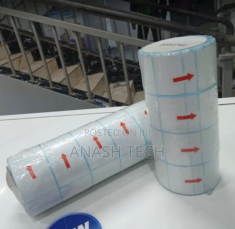 60x40 Adhesive Thermal Paper Label Barcode Thermal Label Sticker