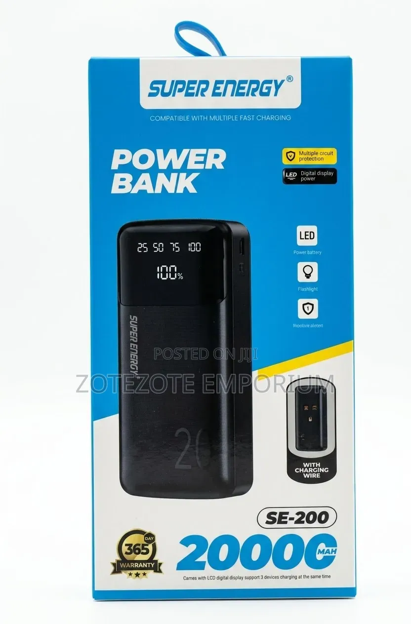 Super Energy SE 200 Powerbank 20000MAh
