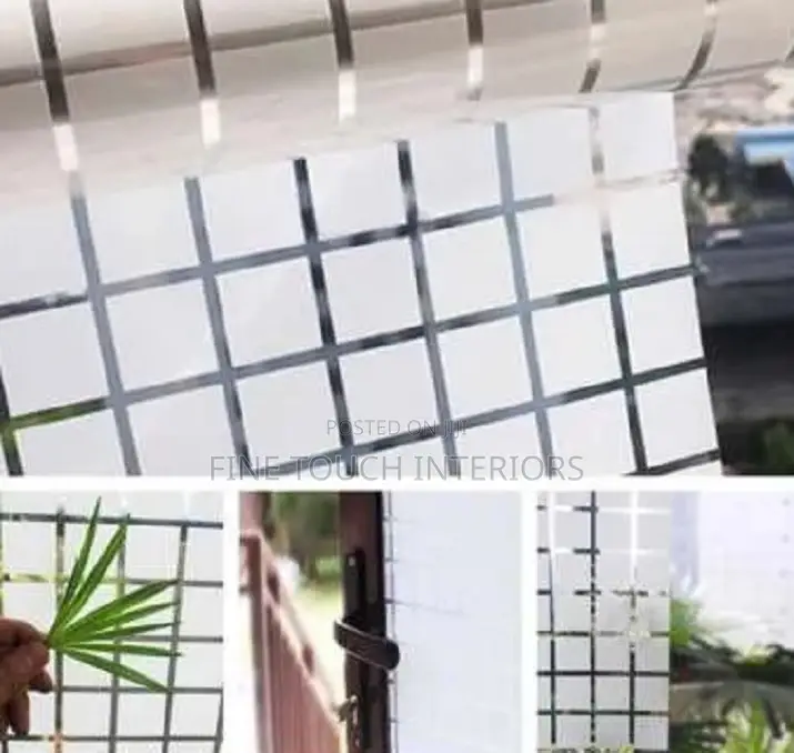 Decorative Glass Frosting Film – Modern Privacy for Windows & Doors
