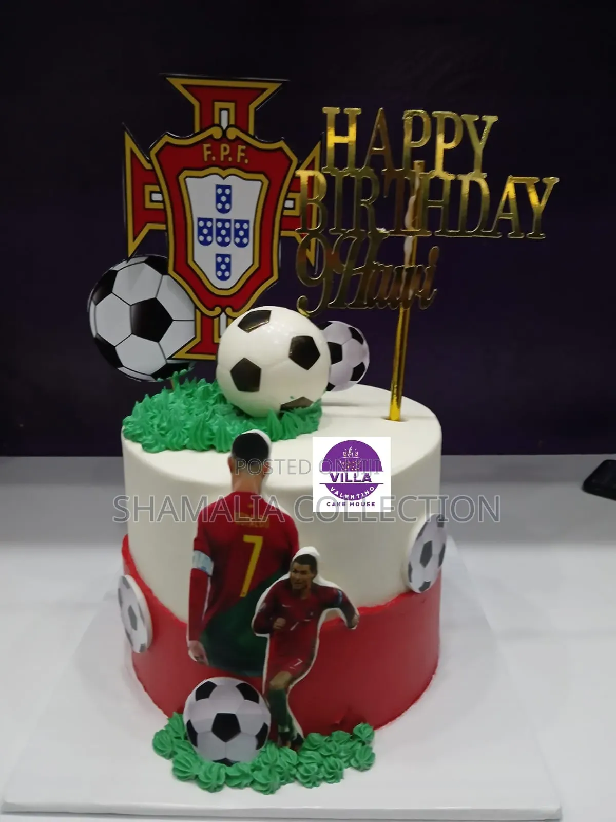 Cristiano Ronaldo & Messi Birthday Cakes – Villa Valentino