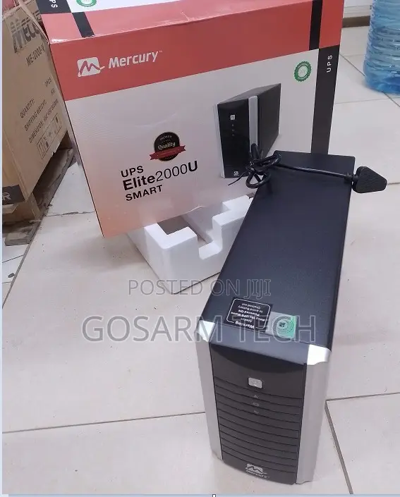 Mercury 2000VA Power Protection UPS for CCTV & Networking Devices