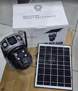 New Smartnet V380-Dual Lens 4G Solar CCTV Camera With Simcard Slot