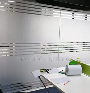 Glass Privacy Cover Film – Frosted Finish for Homes & Offices