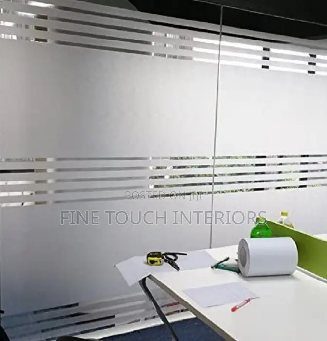 Glass Privacy Cover Film – Frosted Finish for Homes & Offices
