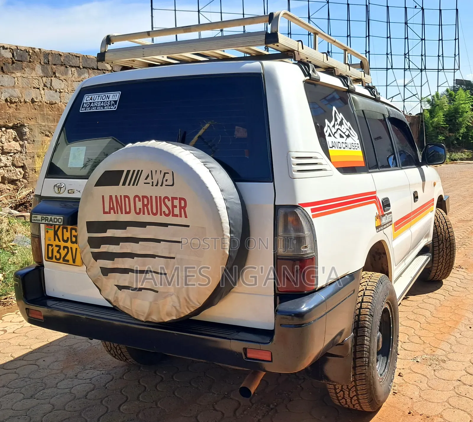 Toyota Land Cruiser Prado 2003 White