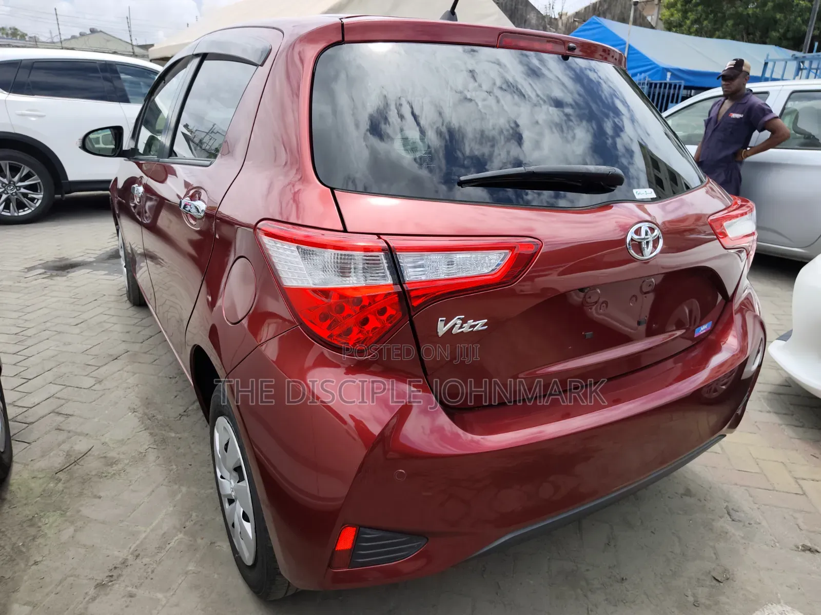 Toyota Vitz 2019 Red