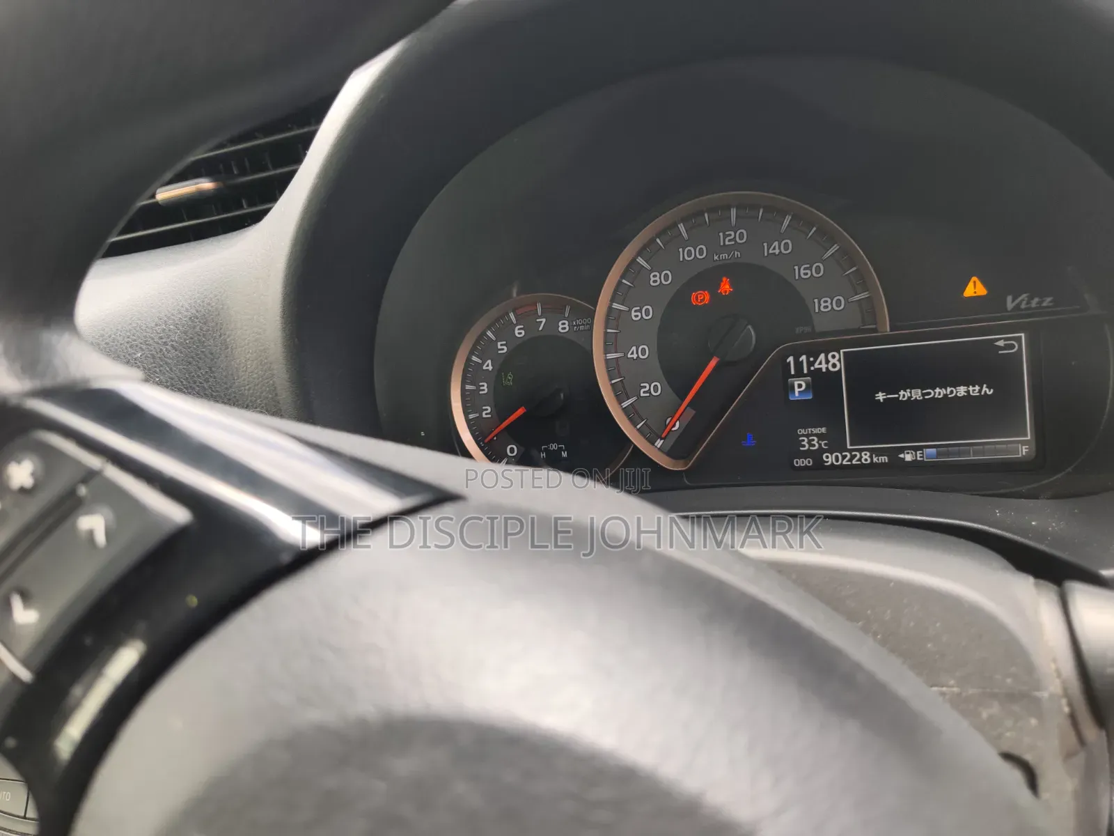 Toyota Vitz 2019 Red