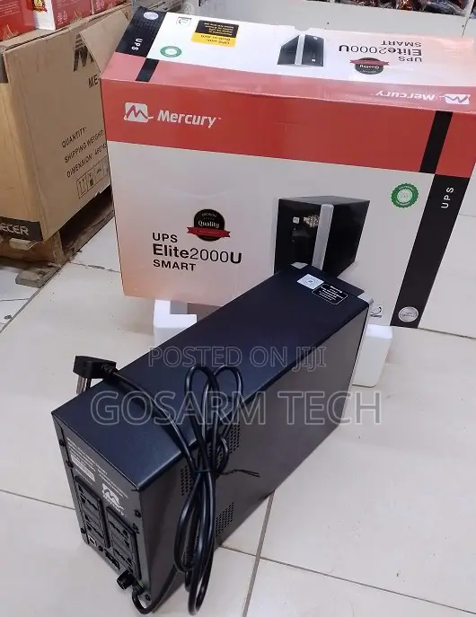 Mercury 2000VA UPS (Uninterruptible Power Supply) 2KVA UPS