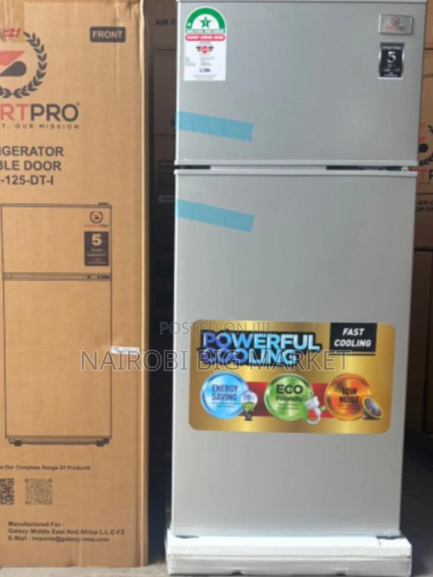 Smartpro 95l Double Door Fridge
