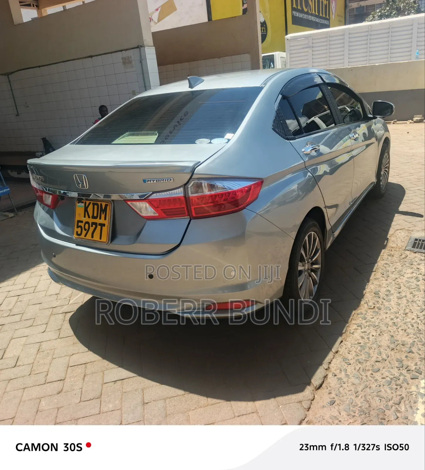 Honda Grace 2016 Gray