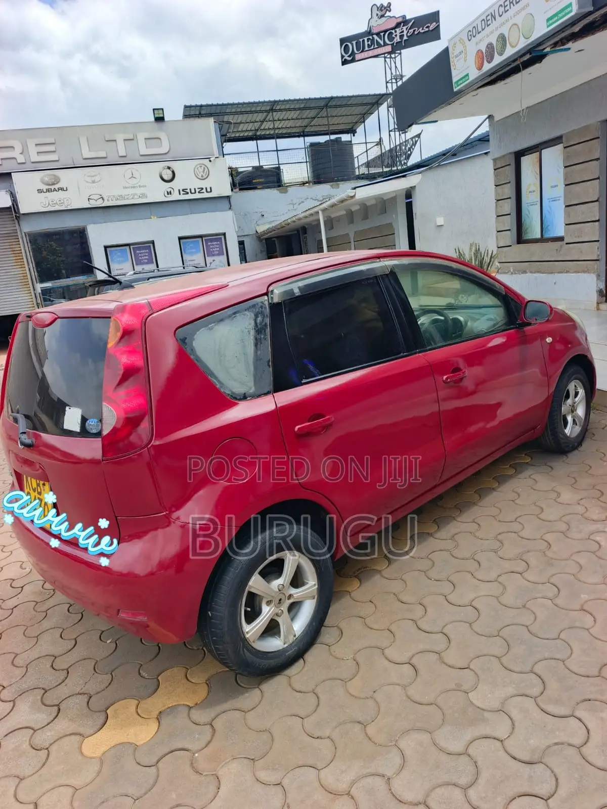 Nissan Note 2007 Red
