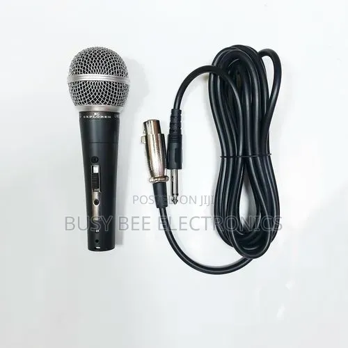 Explorer EXM 088 Corded Cardioid Dynamic Vocal Microphone