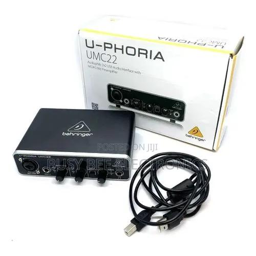 Behringer U-Phoria UMC22 2x2 USB Audio Interface With Midas - main view
