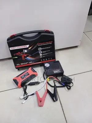 Multi-Function 12V Car Jump Starter With Tyre Inflator