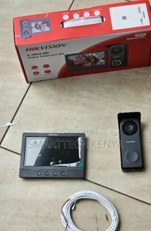 Wired Video Intercom System, 7 Inches Video Doorbell