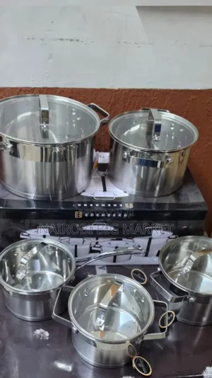 10pcs Edenburg Stainless Steel Cookware Set