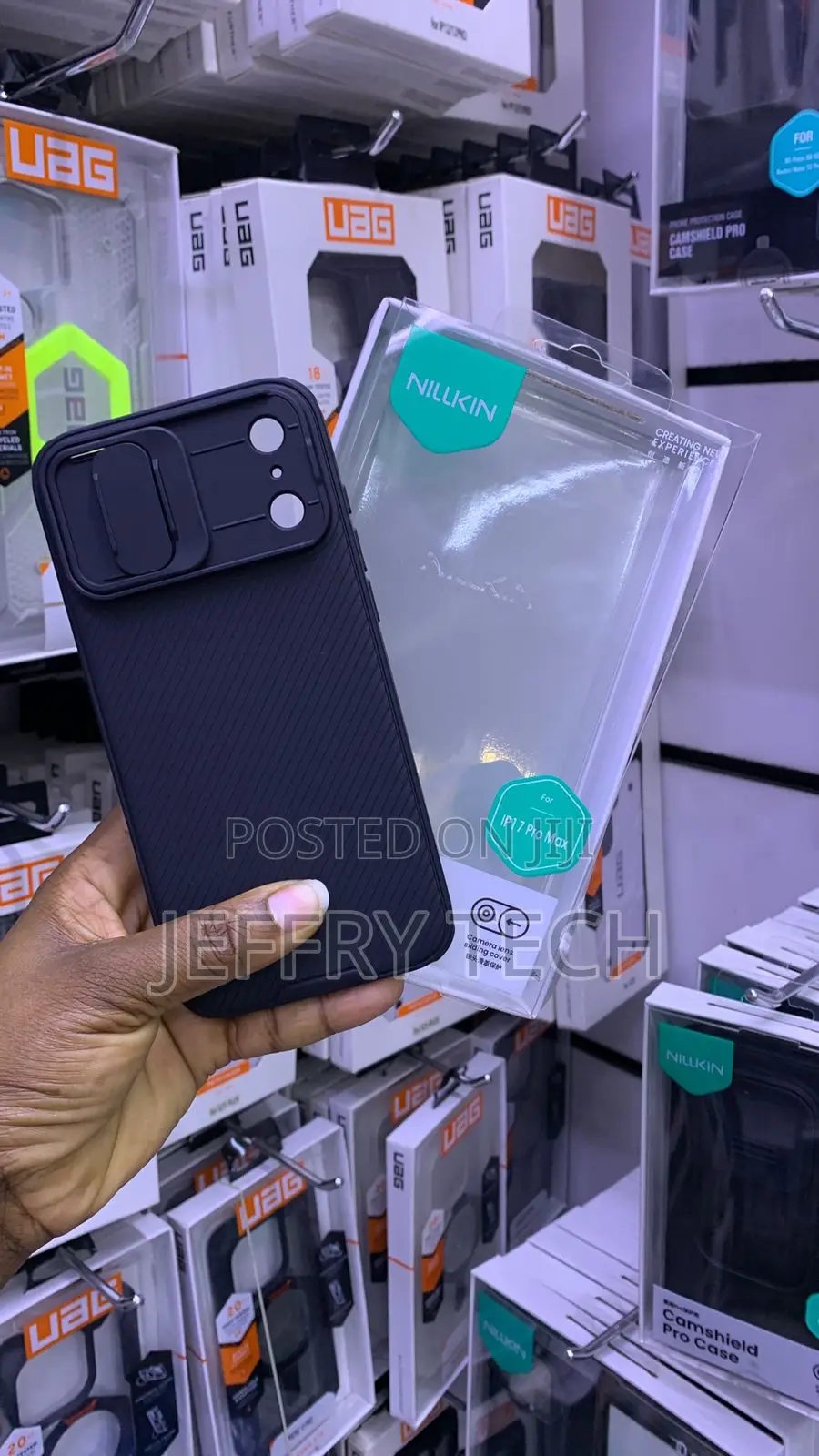 Nillkin CamShield Pro Case for the iPhone 17 Pro Max.