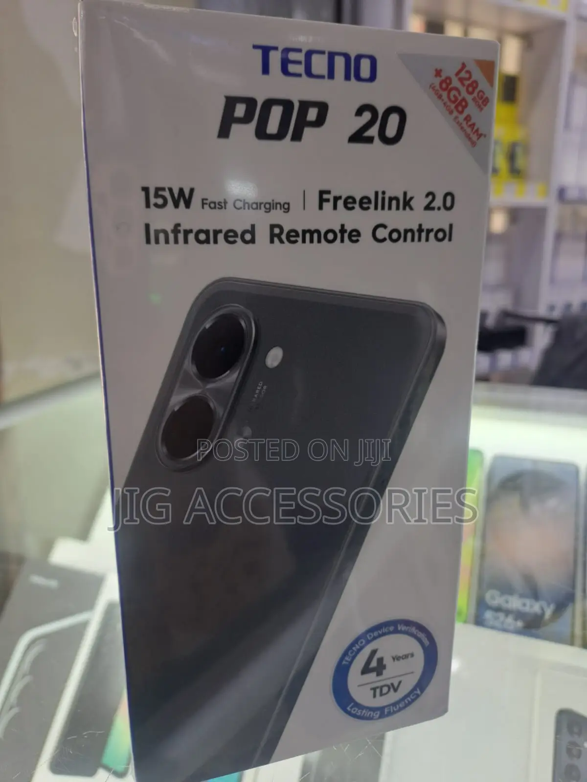 New Tecno Pop 20 64 GB Black