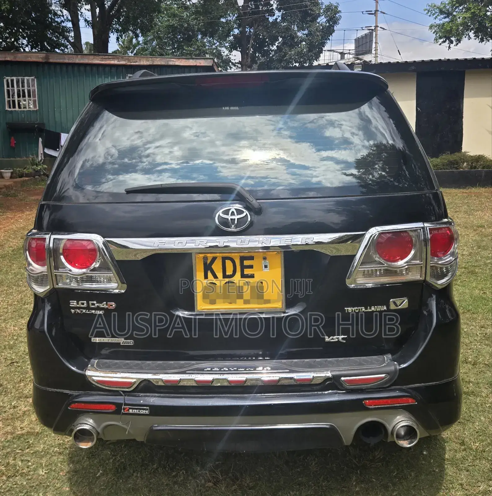 Toyota Fortuner 3.0 D AWD 2014 Black