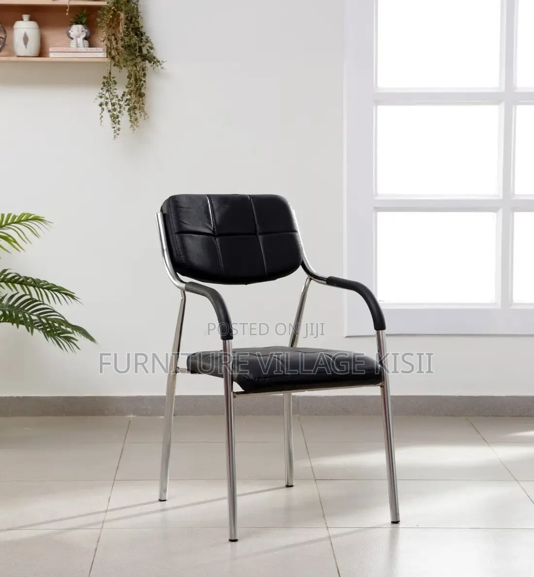 Office Chair;Black Catalina Vistors Seat