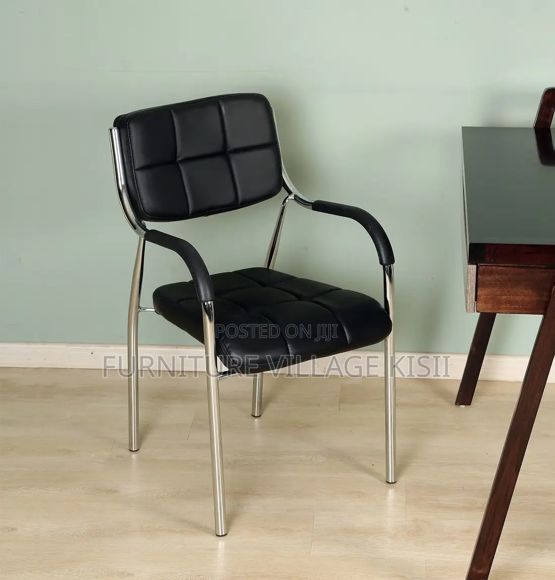 Office Chair;Black Catalina Vistors Seat