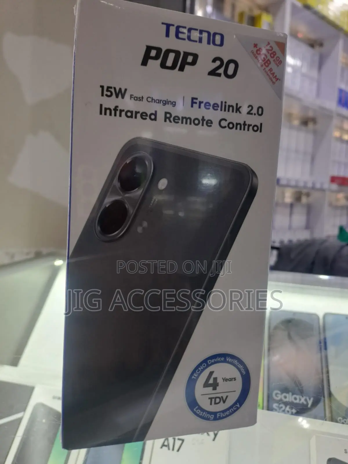 New Tecno Pop 20 64 GB Black