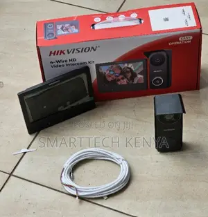 7 Inch Hikvision Video Door Bell ,Colourfull TFT LCD